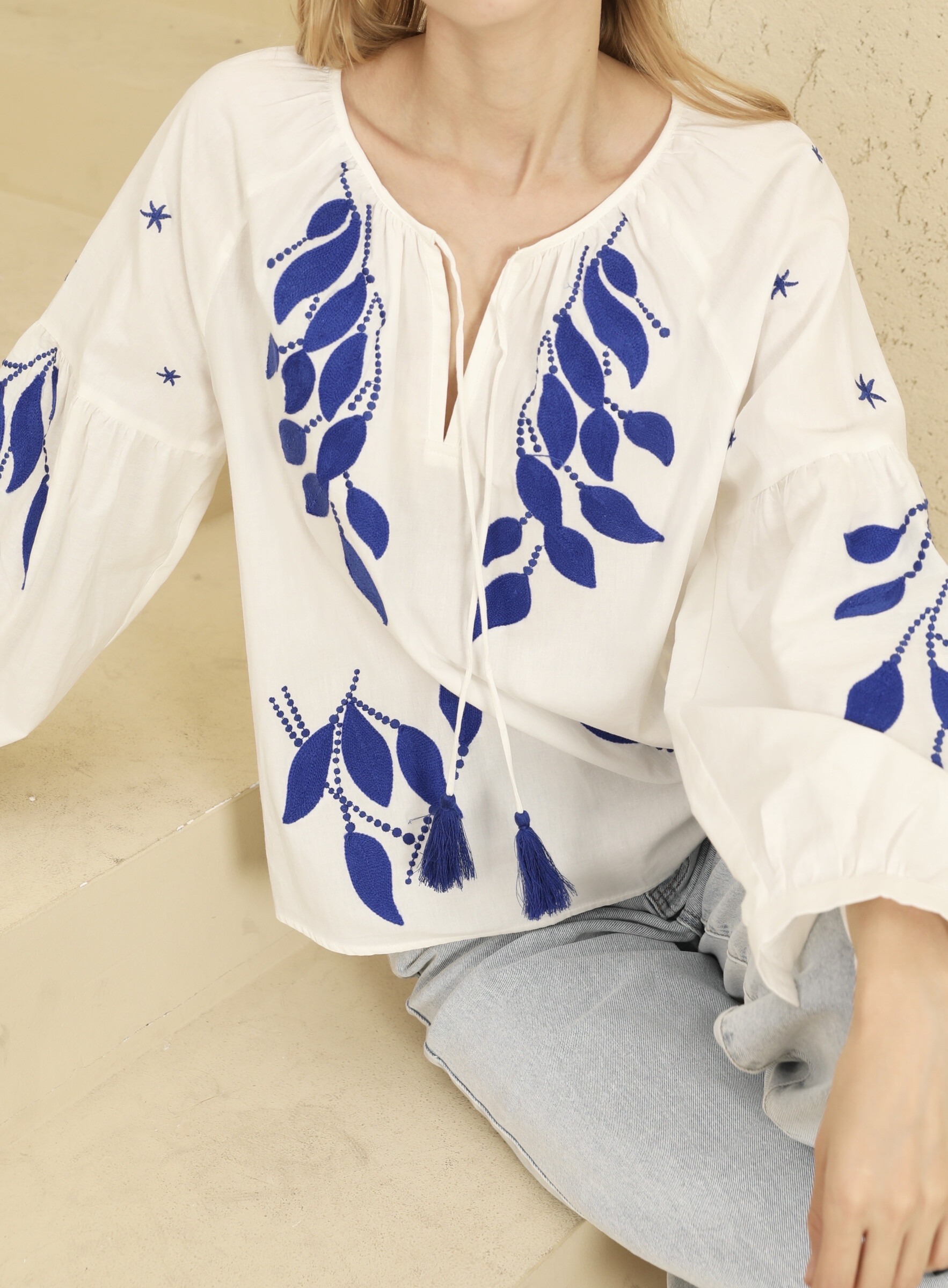 Mayorista SARAH JOHN - Bohemia Poplin Blusa