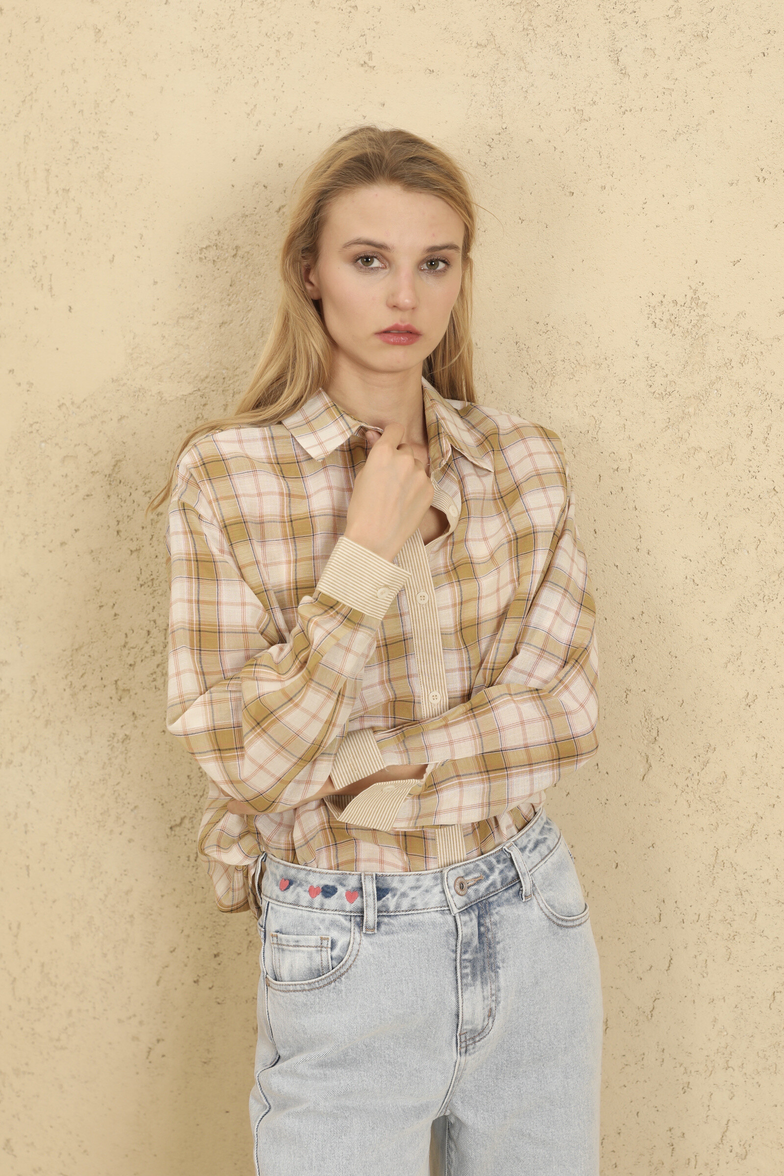 Mayorista SARAH JOHN - camisa a cuadros