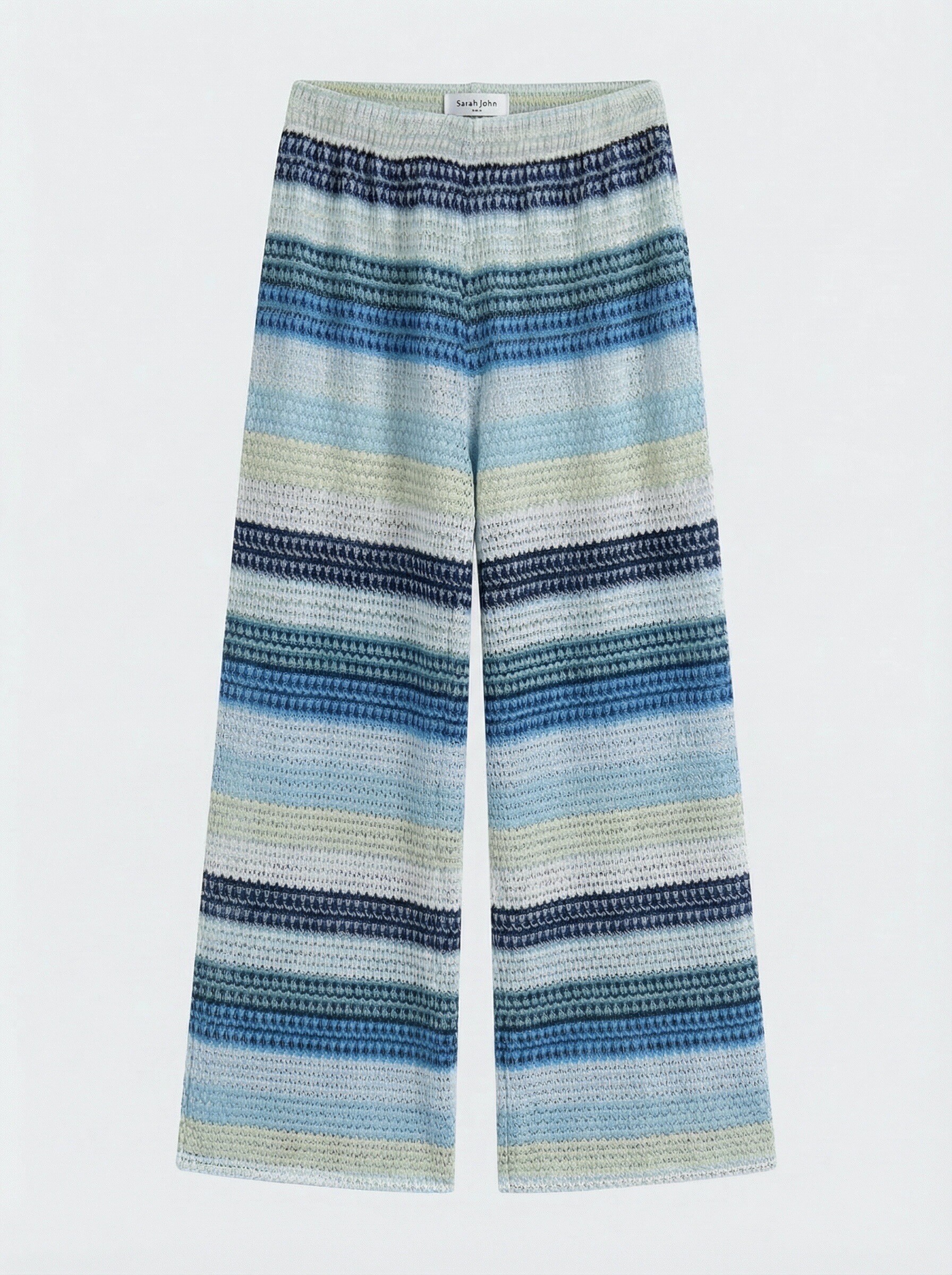 Mayorista Sarah John - Pantalón de punto de crochet