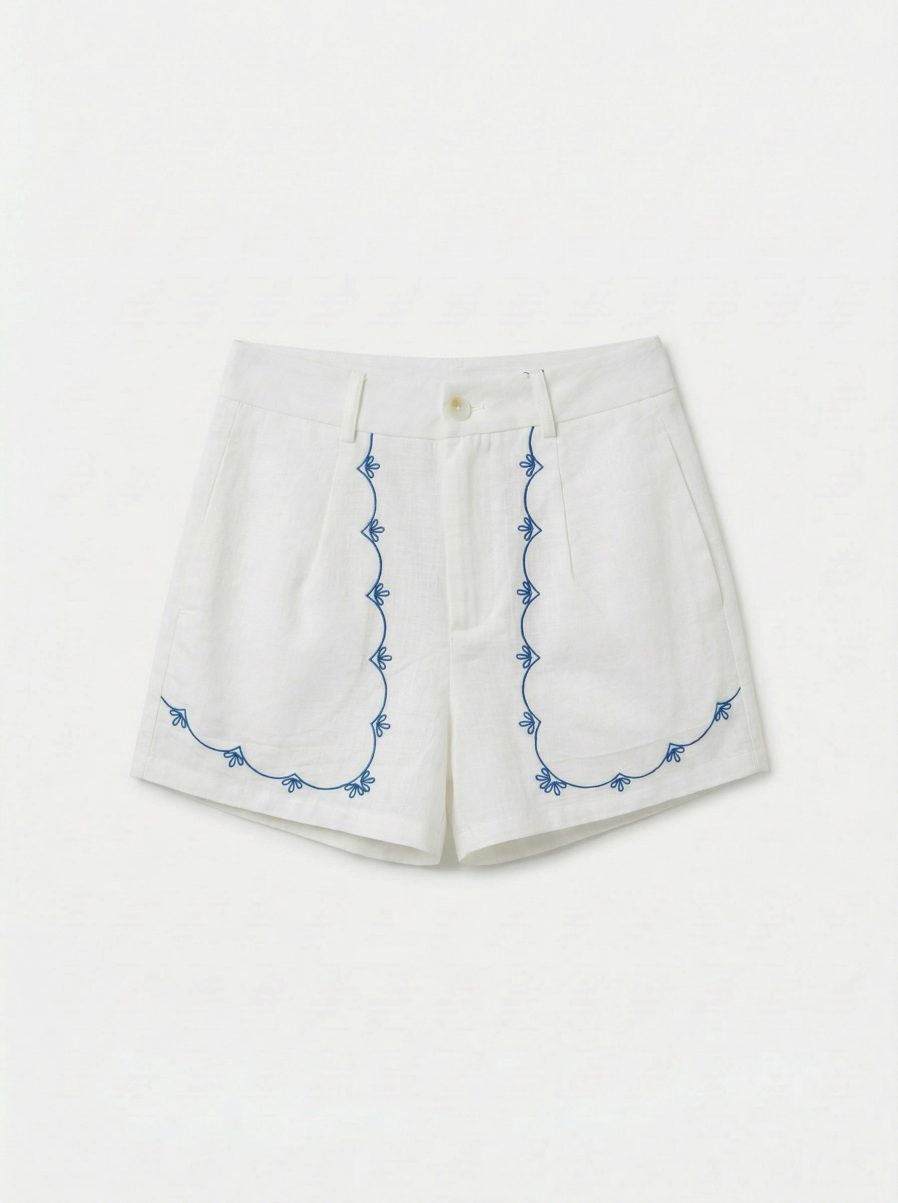 Grossiste Sarah John - Short en coton avec broderie
