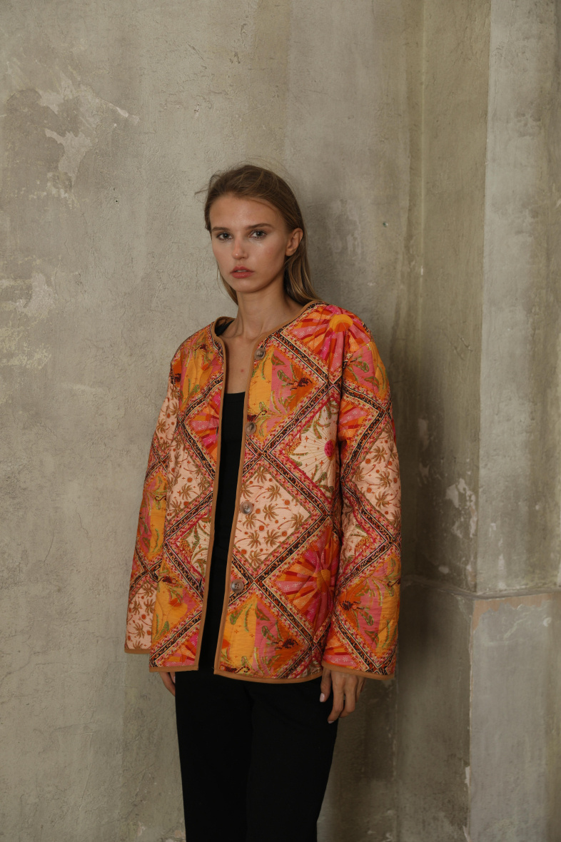 Mayorista SARAH JOHN - Chaqueta acolchada estampada