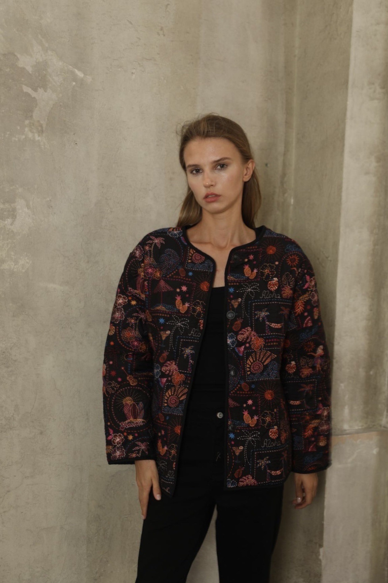 Mayorista SARAH JOHN - Chaqueta acolchada estampada