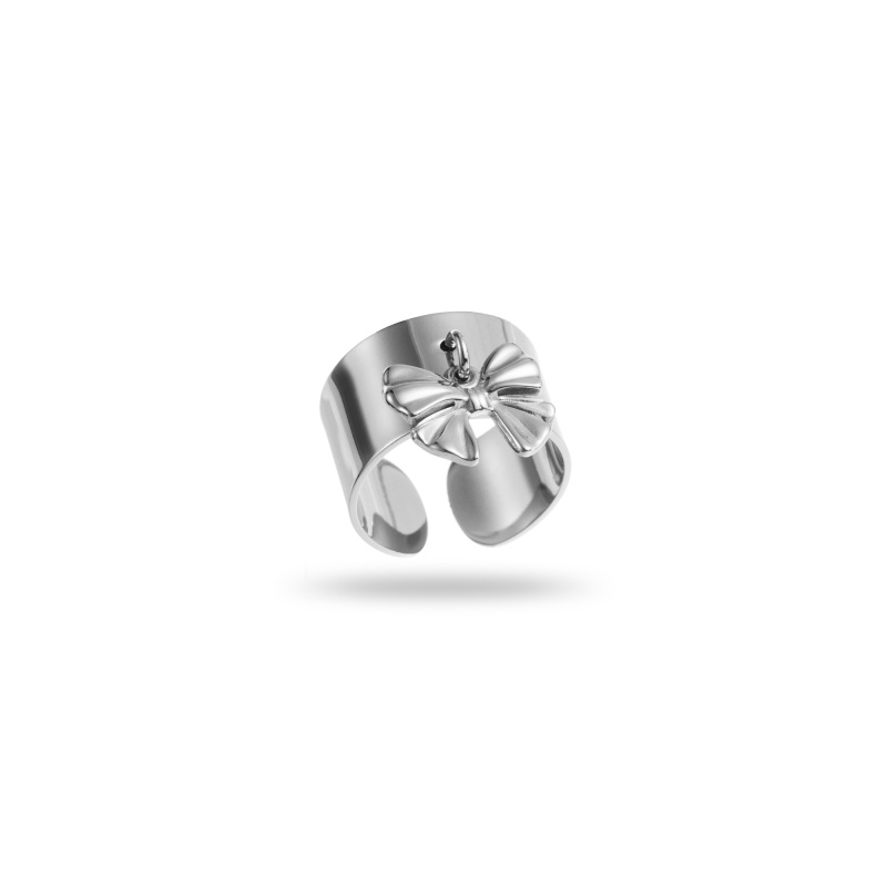 Wholesaler Satine - Knot Charm Ring