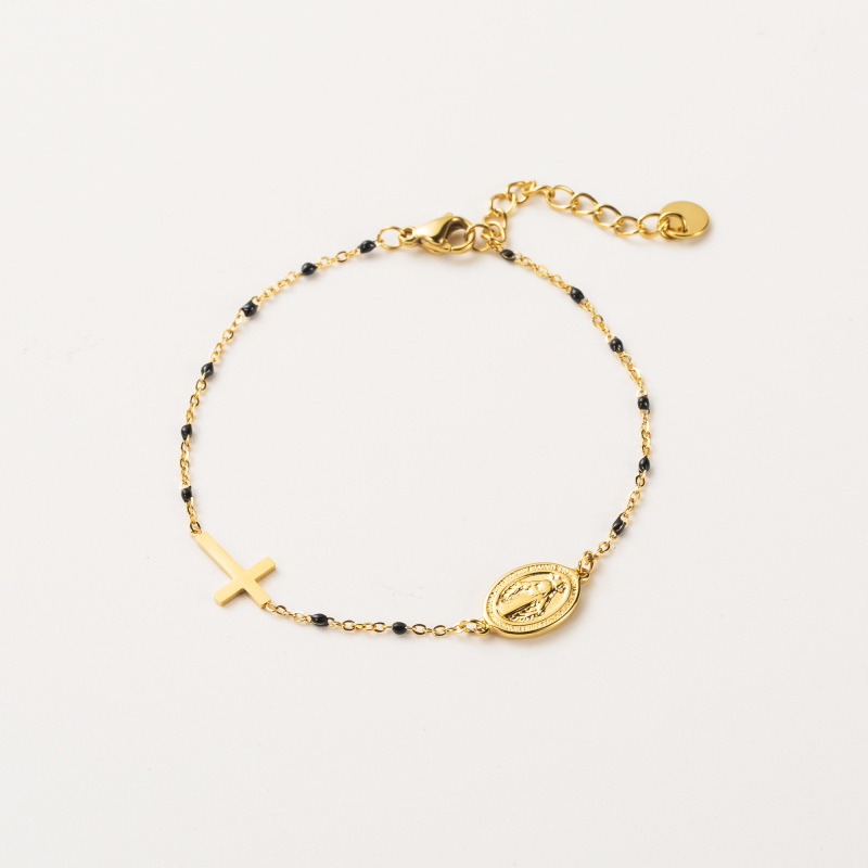 Wholesaler Satine - virgin cross bracelet