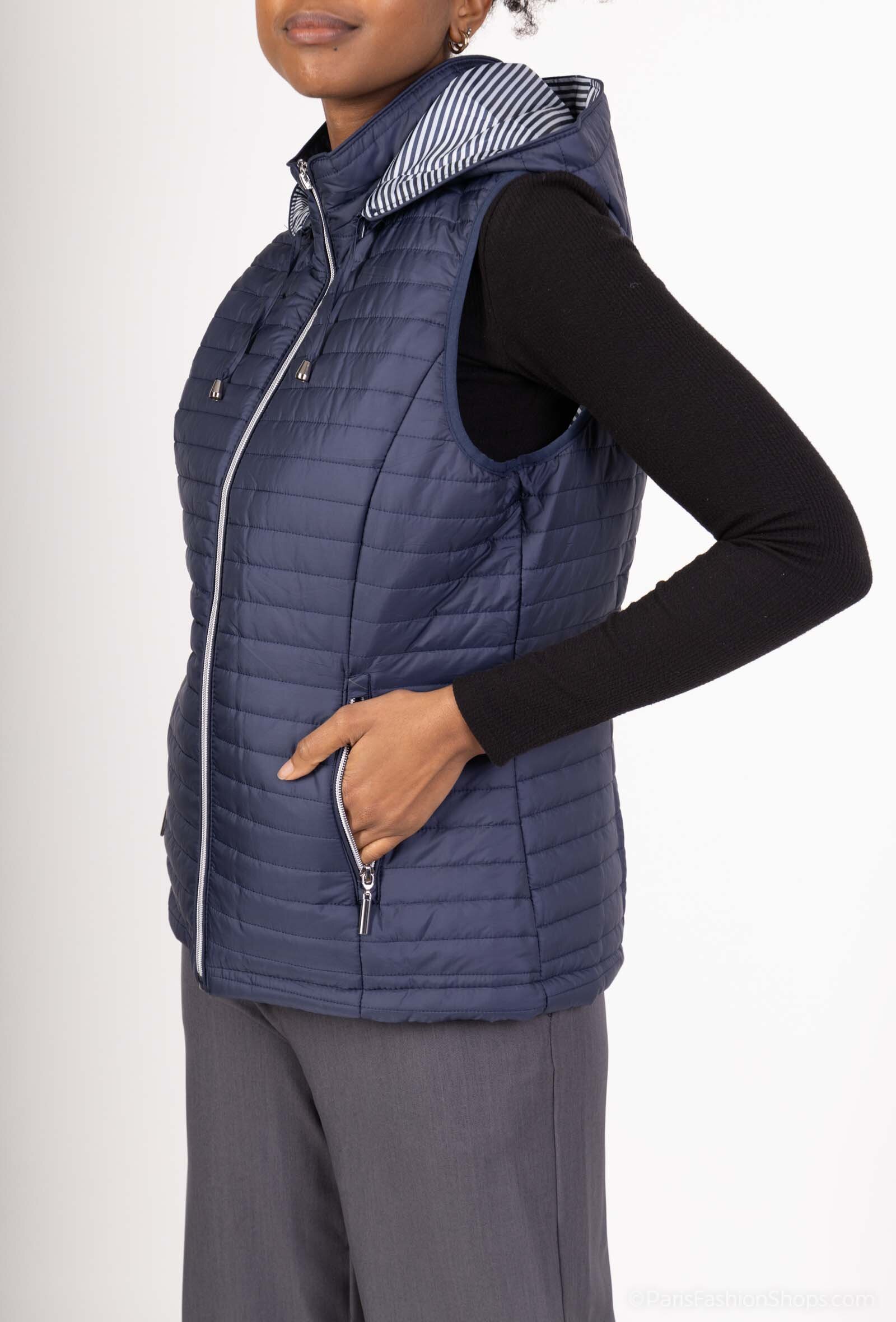 Grossiste SATURNE MODE - DOUDOUNE SANS MANCHE ELEANORE (S AU 5XL)