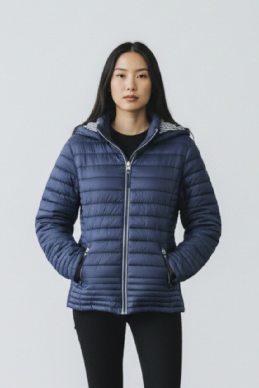 Großhändler Saturne Paris - Big Size Exclusive - TG57 Leichte Daunenjacke