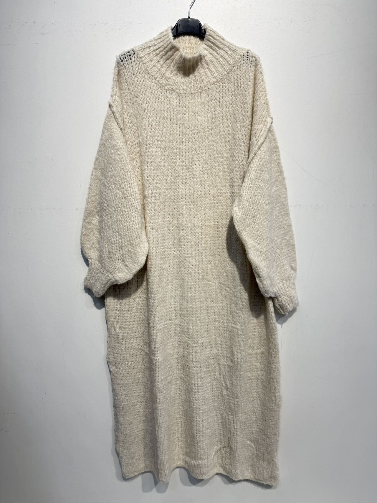 Wholesaler SAVANA - Long dress with alpaca