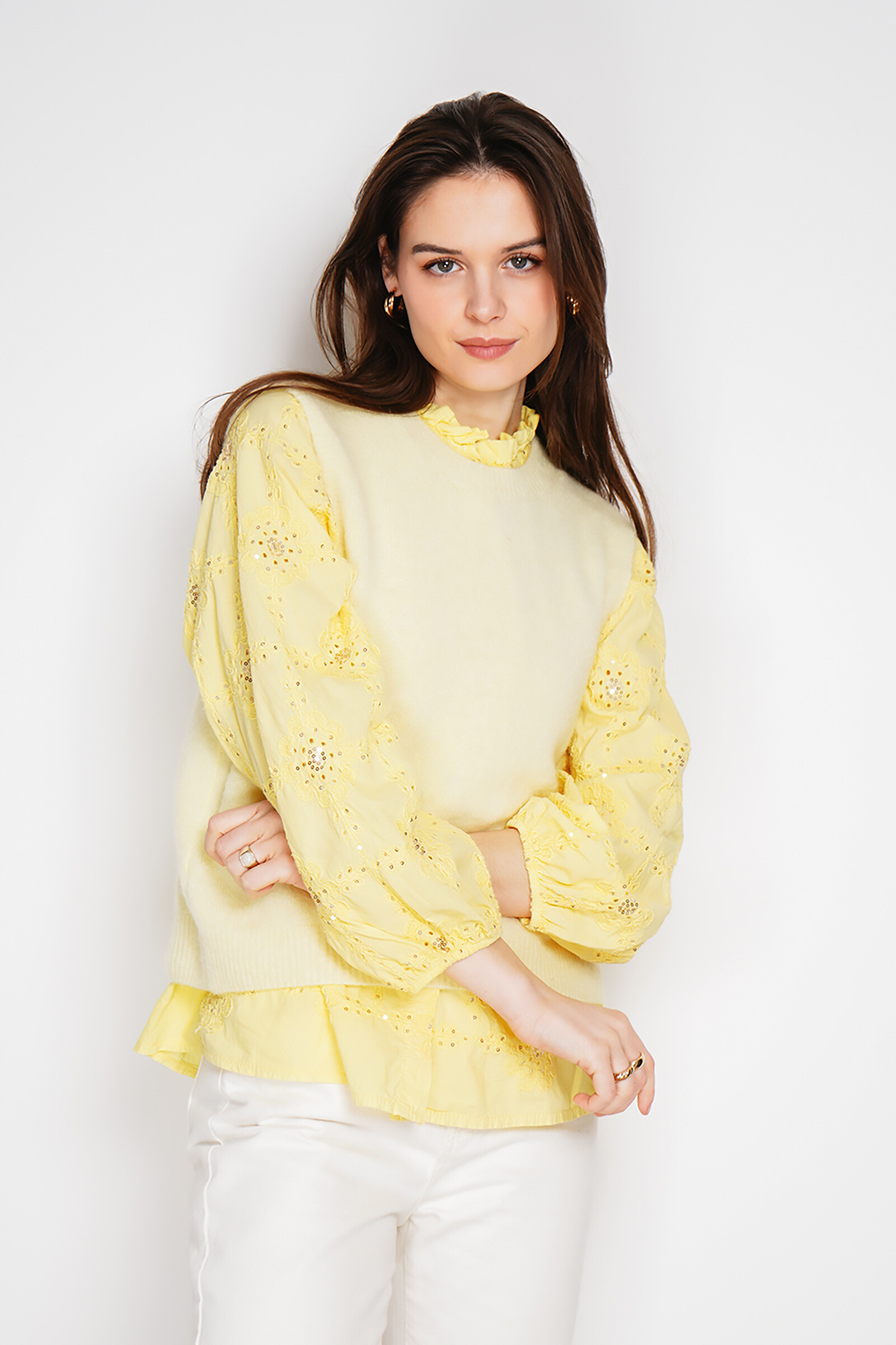 Wholesaler SAVANA - Superfine alpaca sleeveless sweater