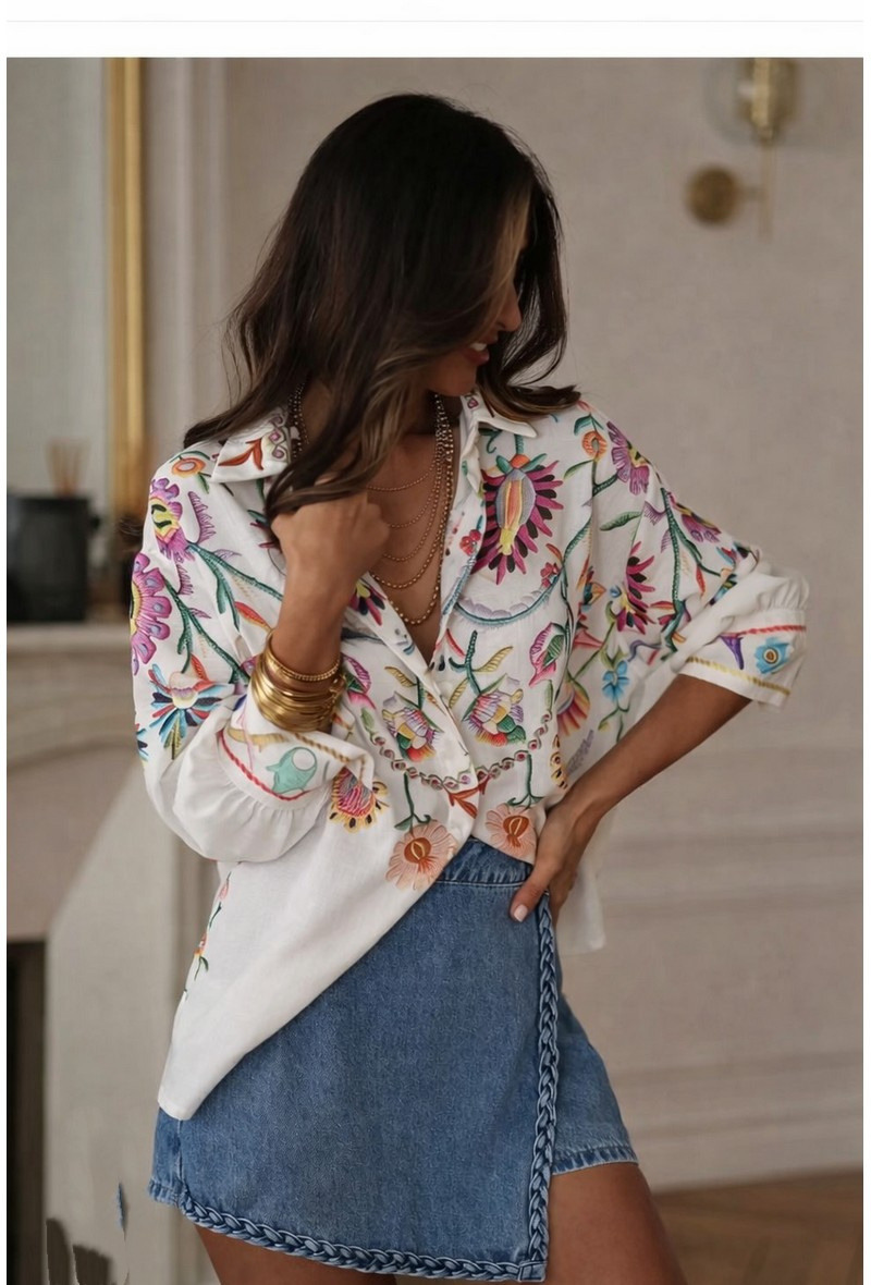 Grossista Schilo-Jolie - CAMICIA STAMPATA