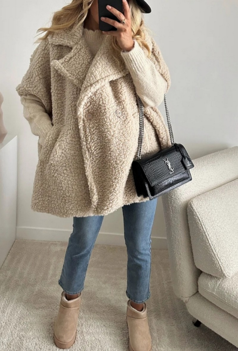 Wholesaler Schilo-Jolie - OVERSIZED MOUMOUTE PONCHO JACKET