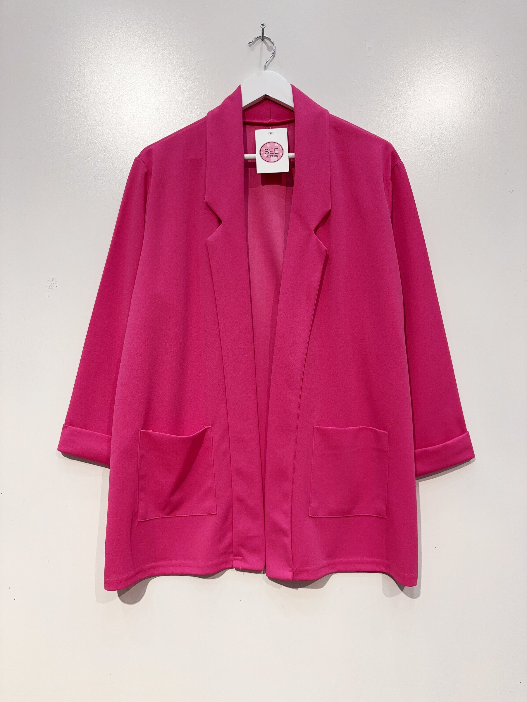 Wholesaler See Modern Grandes Tailles - Oversized 2-pocket blazer