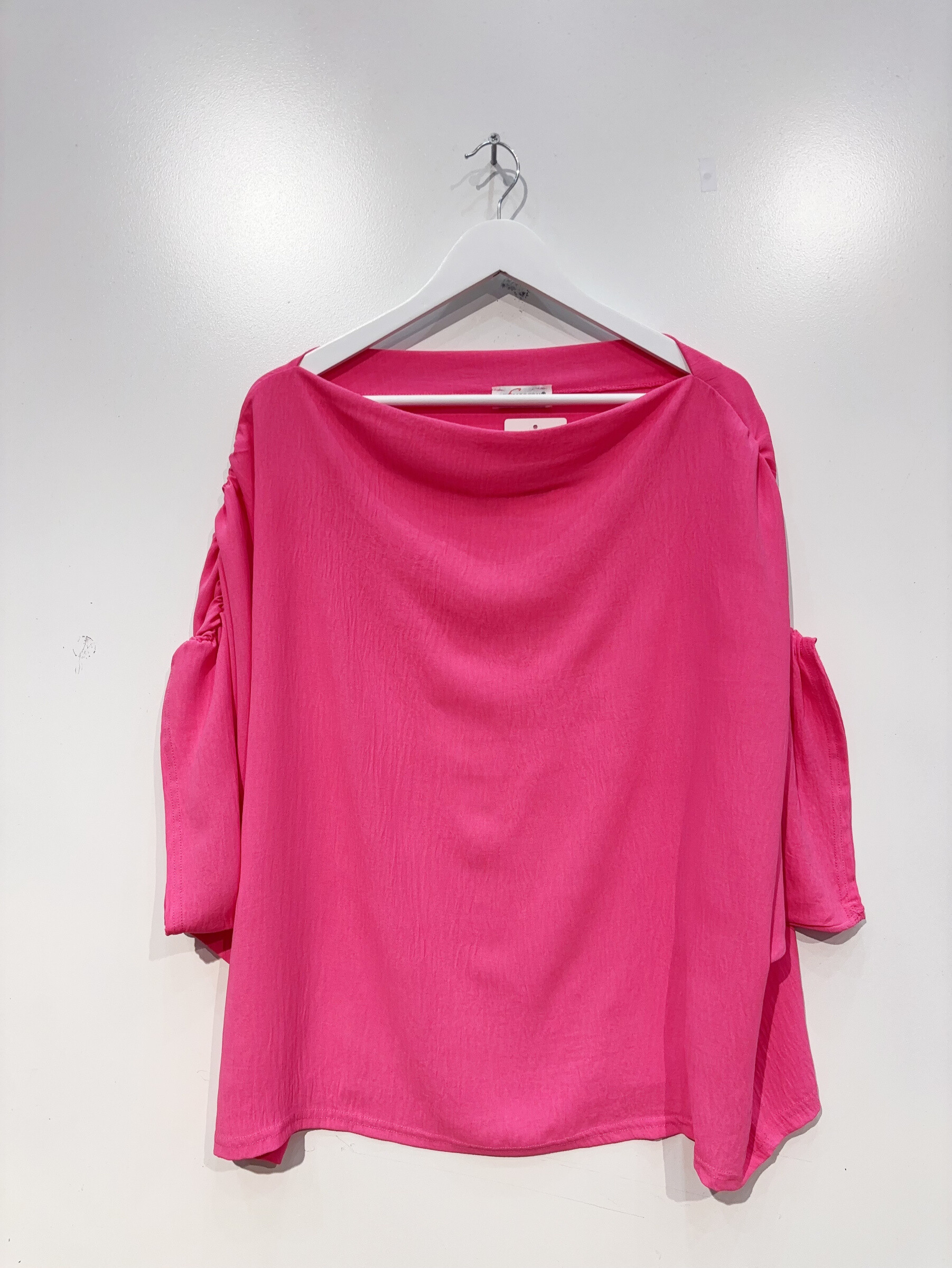 Wholesaler See Modern Grandes Tailles - Batwing top, elasticated shoulders, oversize