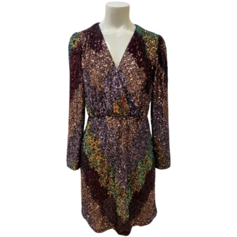 Wholesaler SEE U SOON - Multicolor sequin dress