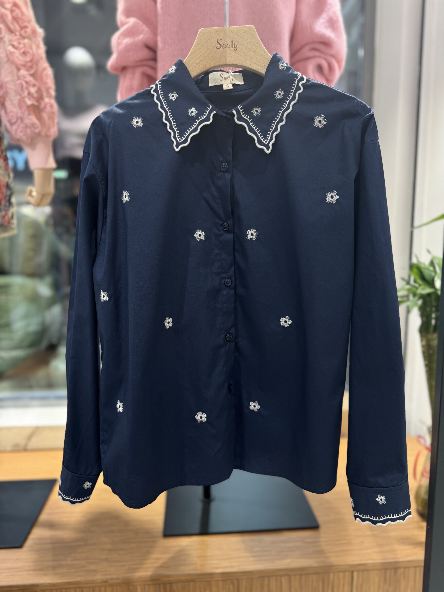 Grossiste Seelly - Blouse brodée