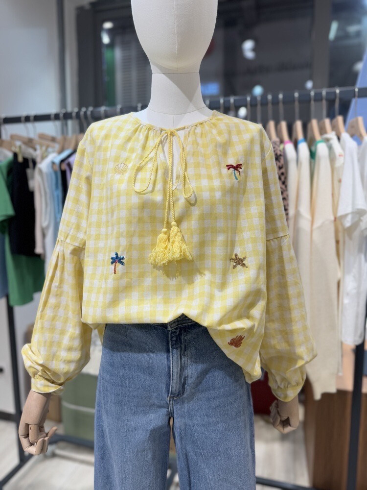 Wholesaler Seelly - Checkered blouse