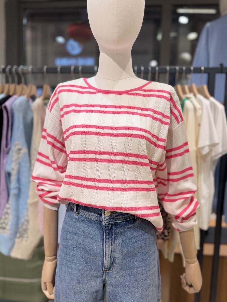 Grossiste Seelly - Blouse en maille viscose légère