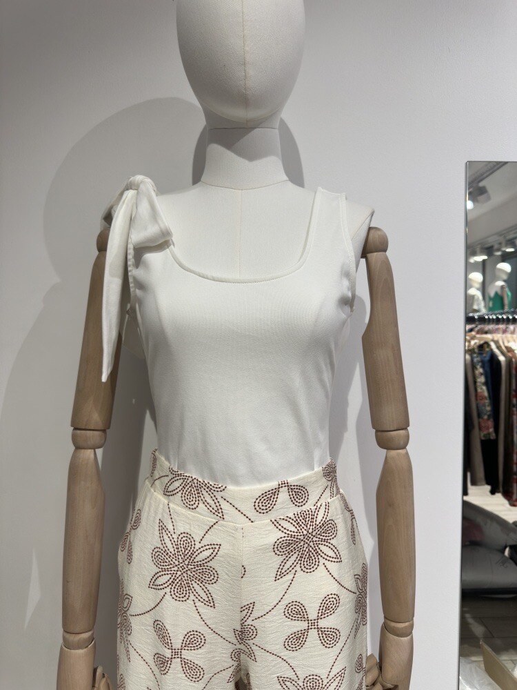 Wholesaler Seelly - Jersey bodysuit with a bow on the shoulder