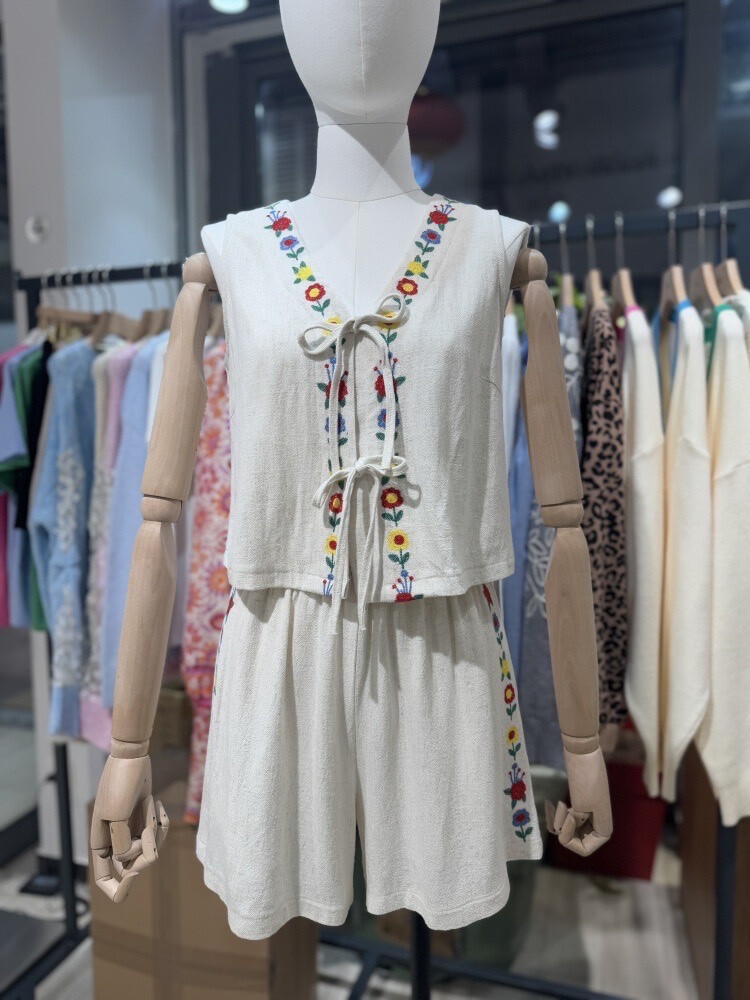 Grossiste Seelly - Short en lin