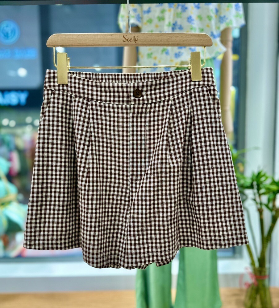 Grossista Seelly - Short en vichy