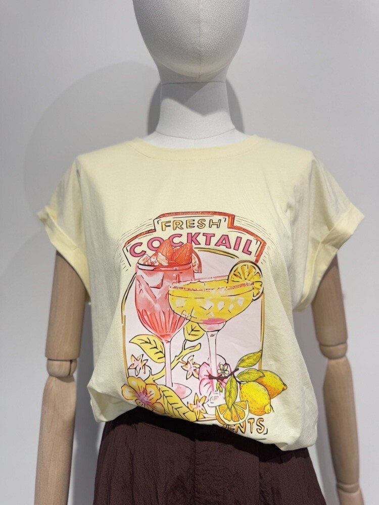 Großhändler Seelly - Gedrucktes T-Shirt