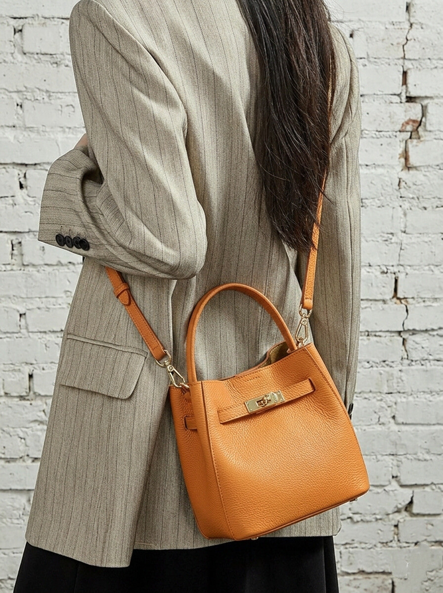 Mayorista SELINA & CO - BOLSO DE CUERO AUTÉNTICO HECHO EN ITALIA