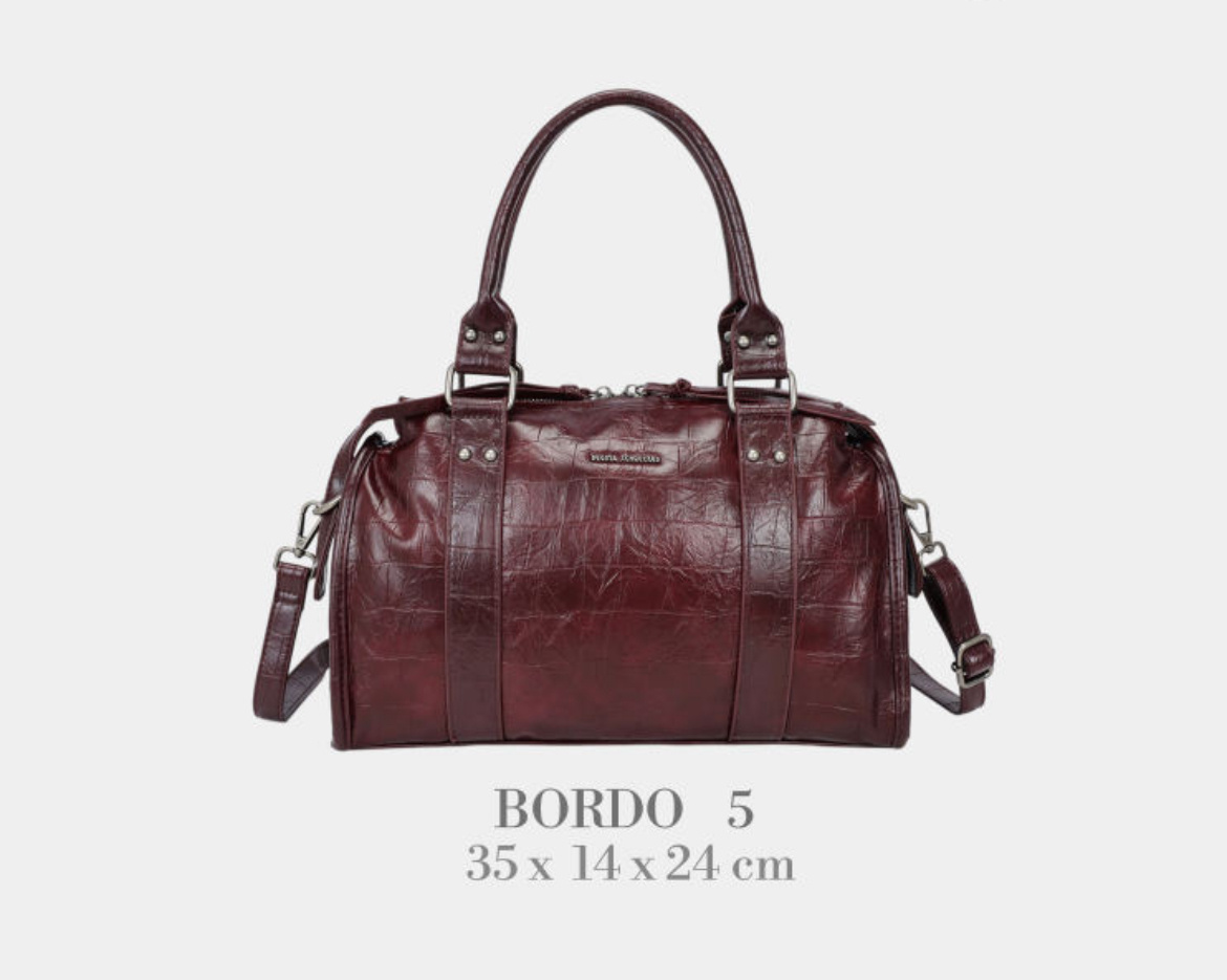 Wholesaler SELINA & CO - Large crocodile print handbag