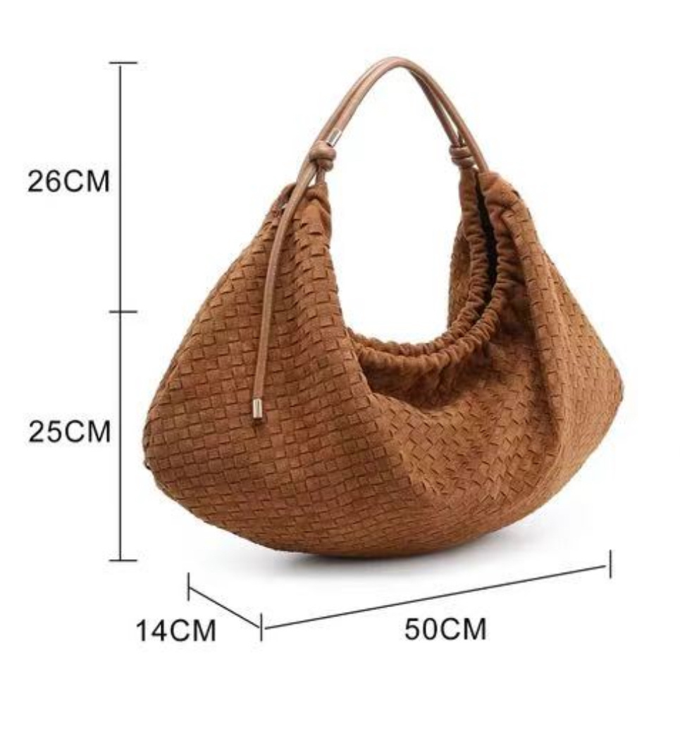 Wholesaler SELINA & CO - Woven bag in synthetic suede
