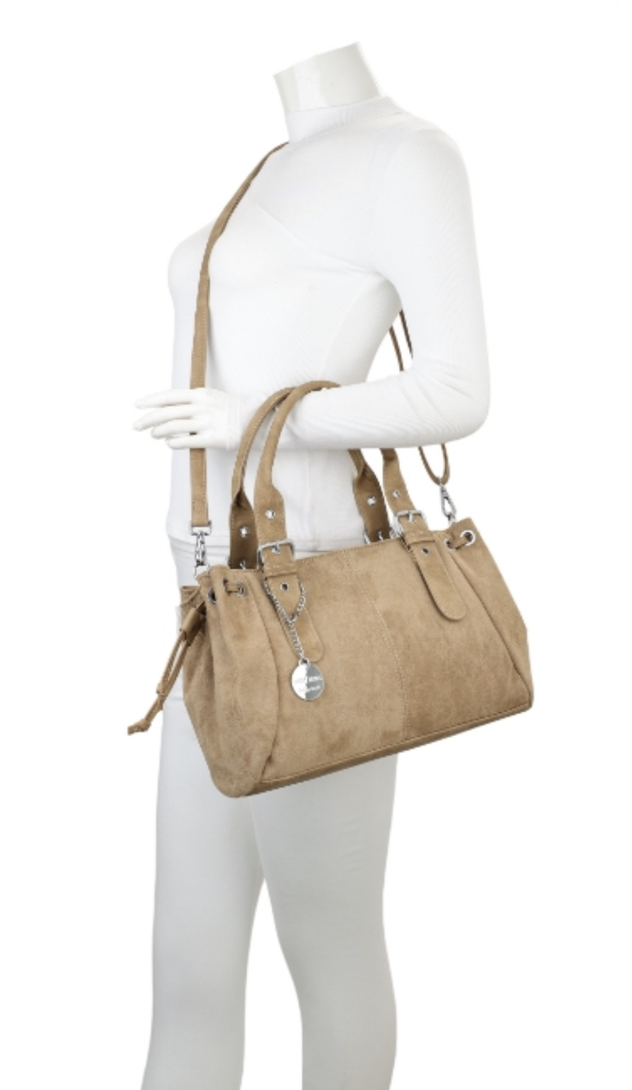 Grossista SELINA & CO - BORSA IN SUEDE CAMOSCIO SINTETICO