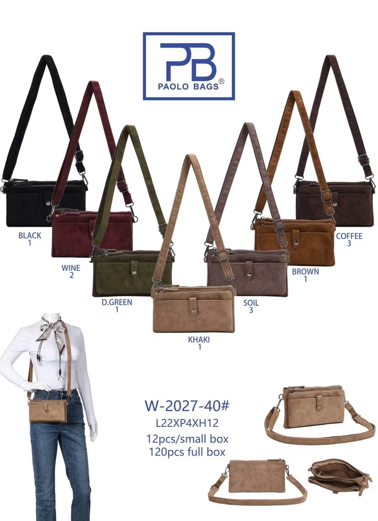 Wholesaler SELINA & CO - BAG IN SYNTHETIC SUEDE
