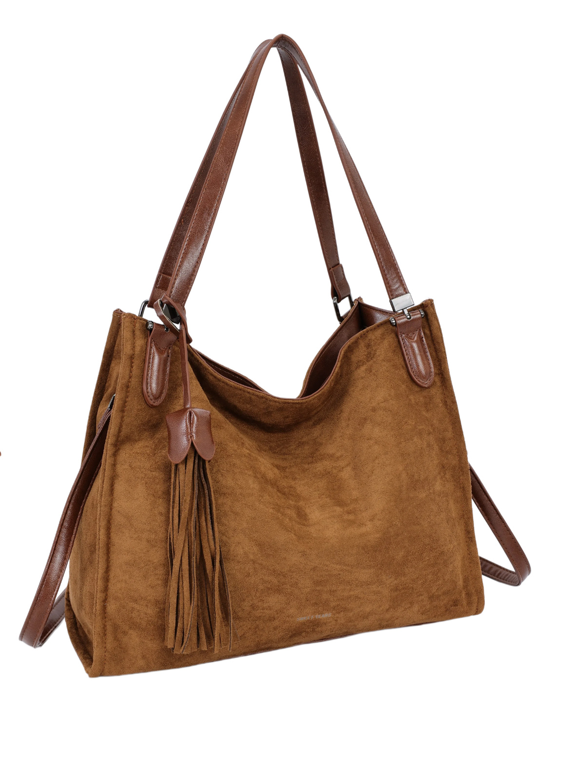 Wholesaler SELINA & CO - Large suede shoulder bag
