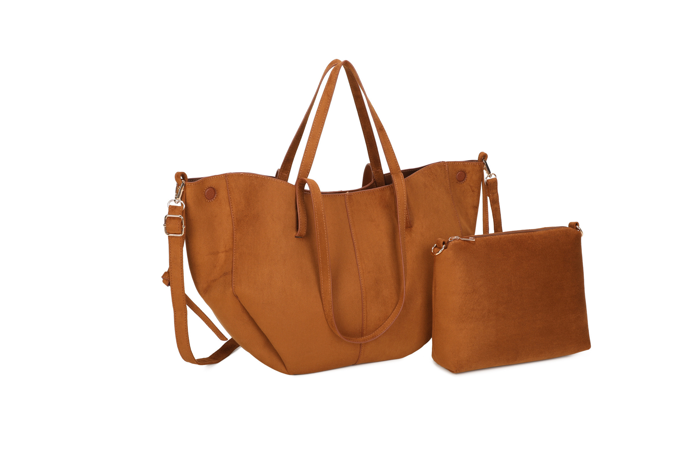Wholesaler SELINA & CO - MAXI BAG IN SYNTHETIC SUEDE