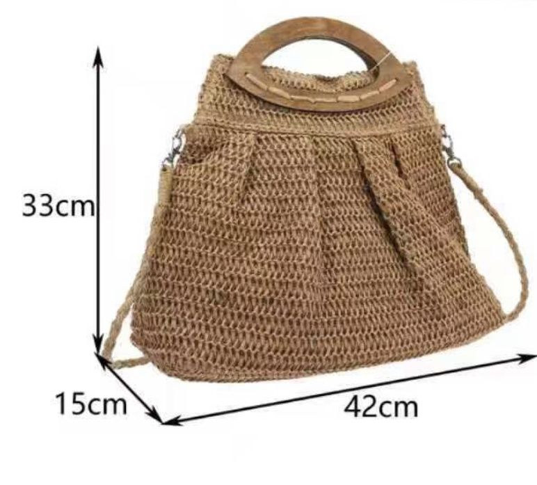 Mayorista SELINA & CO - BOLSO DE PAJA
