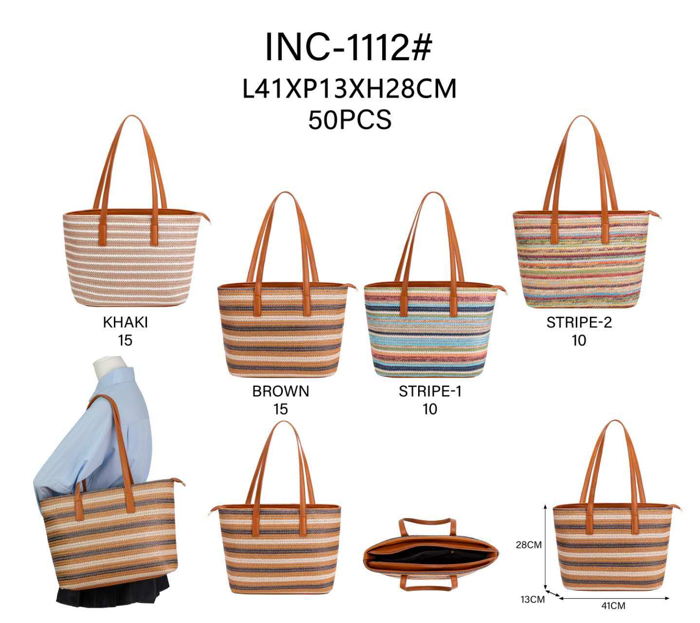 Wholesaler SELINA & CO - STRAW BAG
