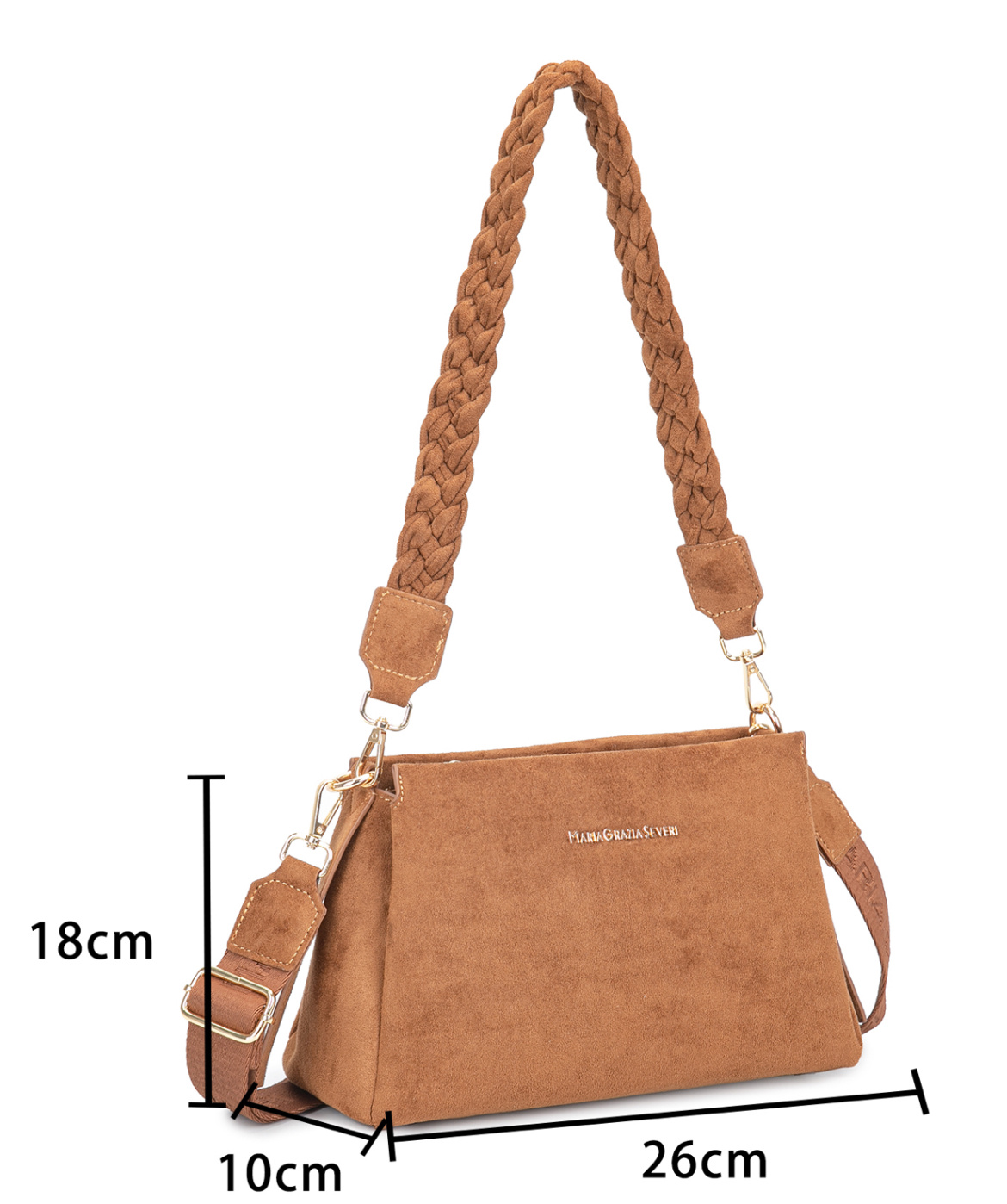 Wholesaler SELINA & CO - Medium bag in synthetic suede