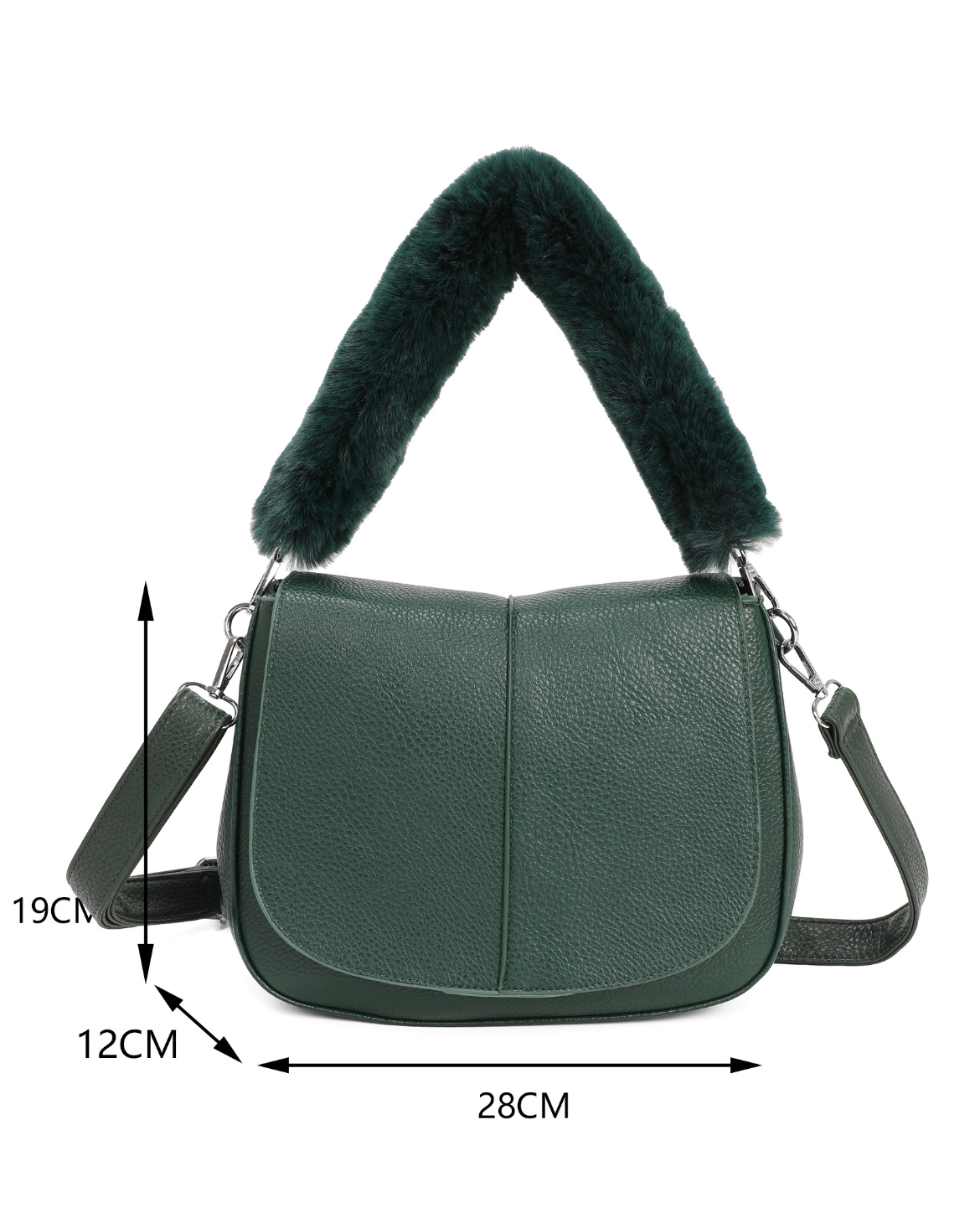 Wholesaler SELINA & CO - BAGS WITH FAUX FUR HANDLE