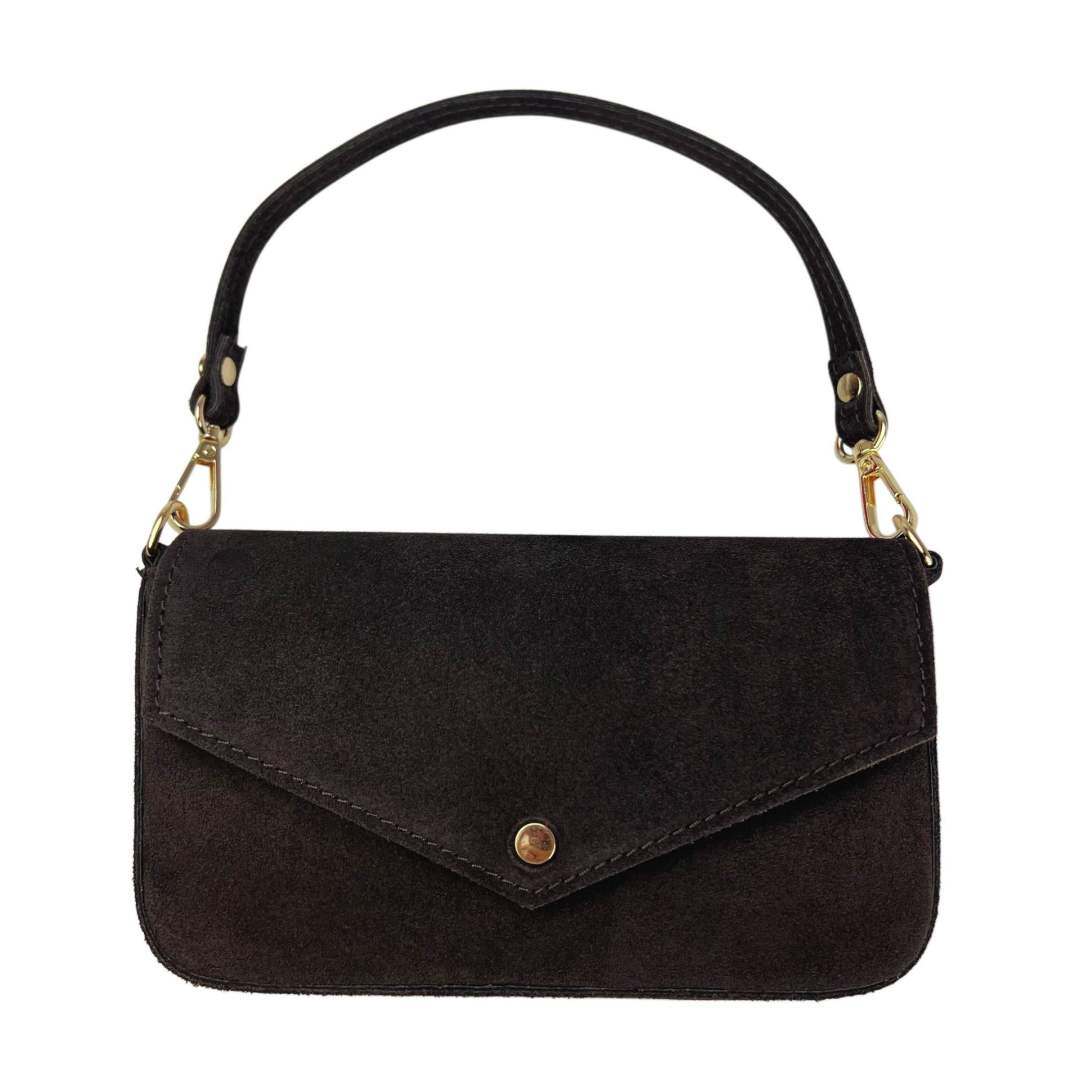 Wholesaler SELINA & CO - Genuine suede leather bag made in Italy