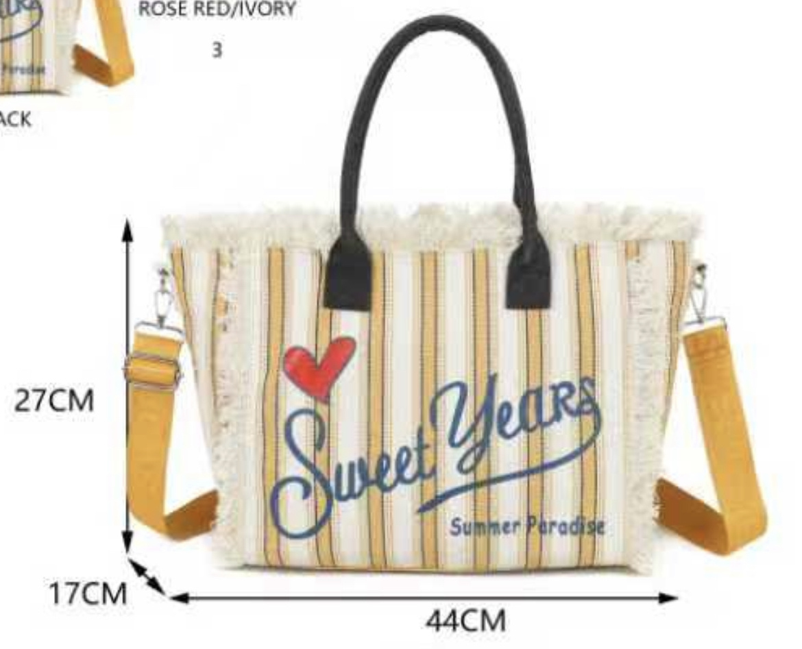 Grossiste SELINA & CO - SAC SUMMER VIBES MOYEN