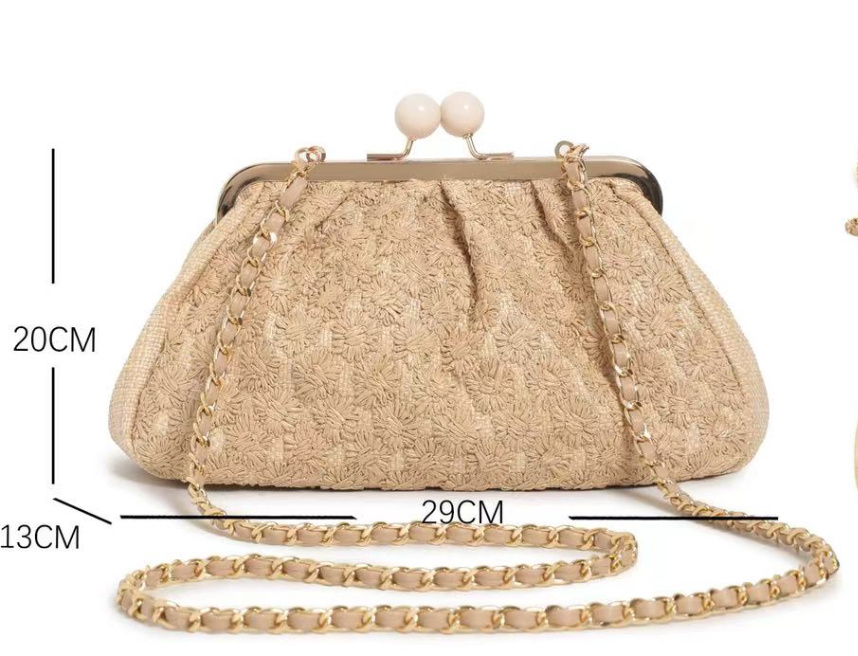 Wholesaler SELINA & CO - RAFFIA CLUTCH BAG