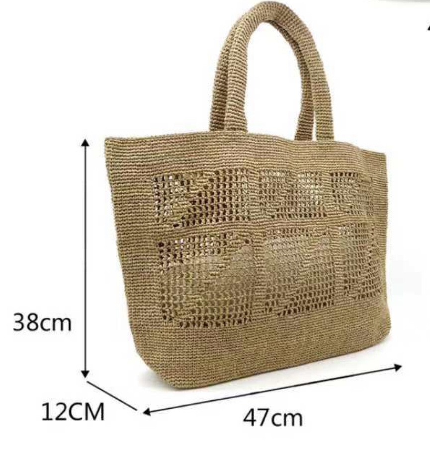 Mayorista SELINA & CO - BOLSO DE RAFIA
