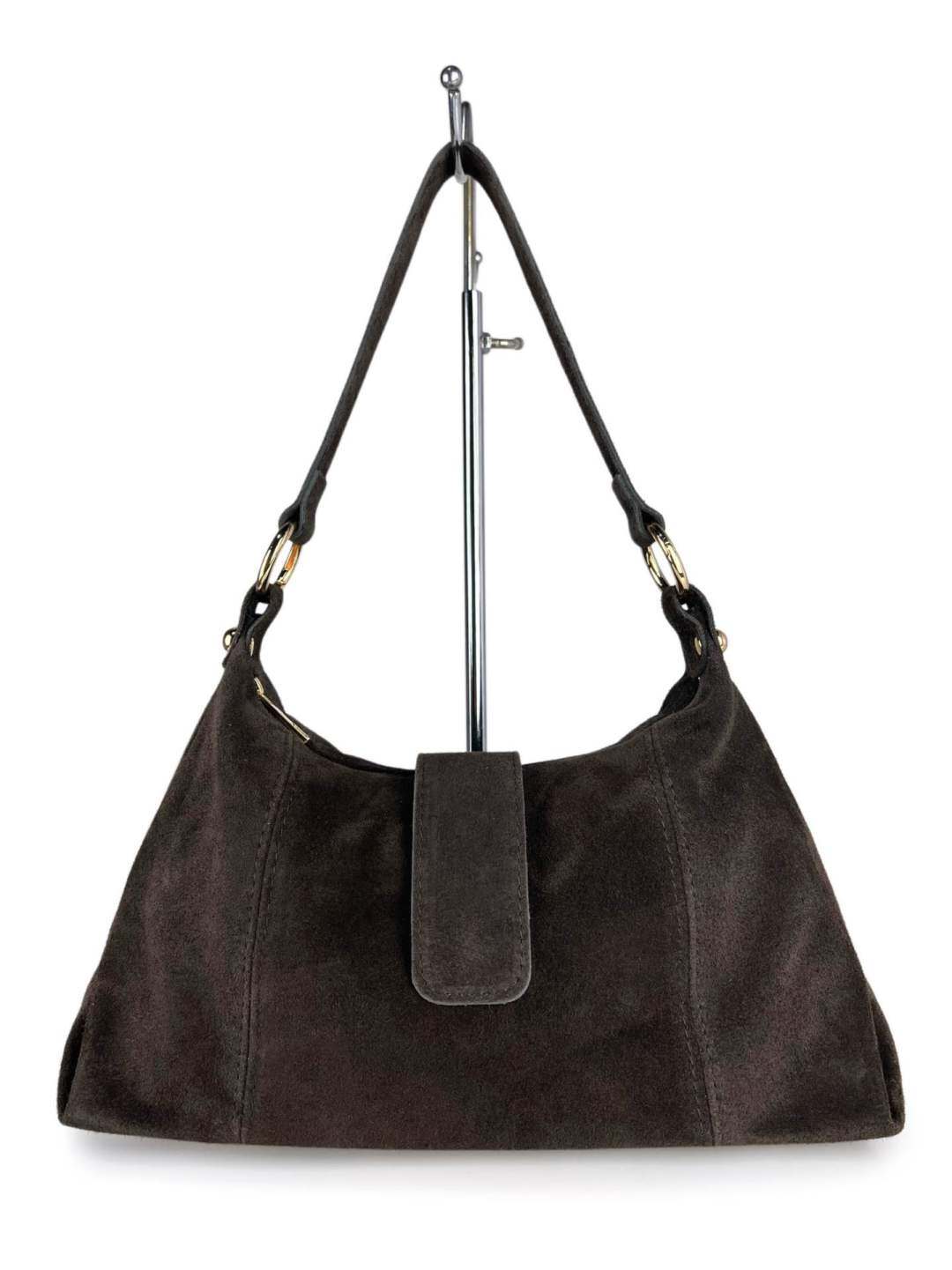 Wholesaler SELINA & CO - Genuine suede leather bag made in Italy