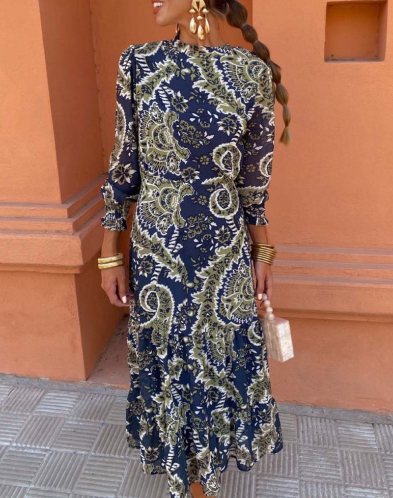 Wholesaler SERAPHINE - Printed pattern dress
