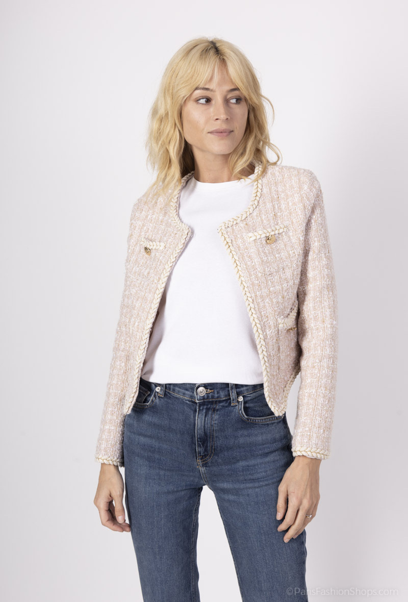 Wholesaler SERAPHINE - Structured tweed jacket