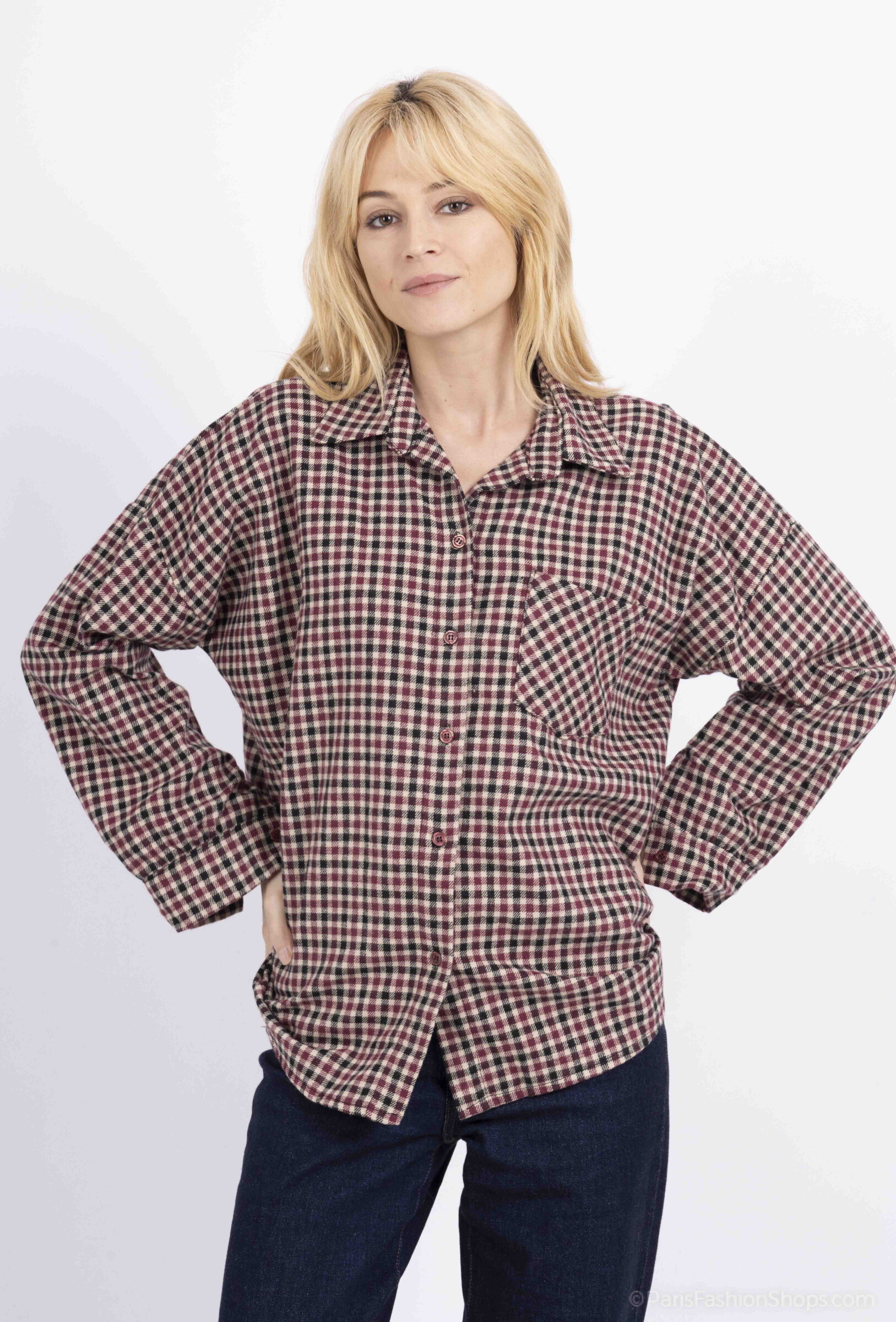 Wholesaler SEVEN SEPT - Scottish plaid shirt