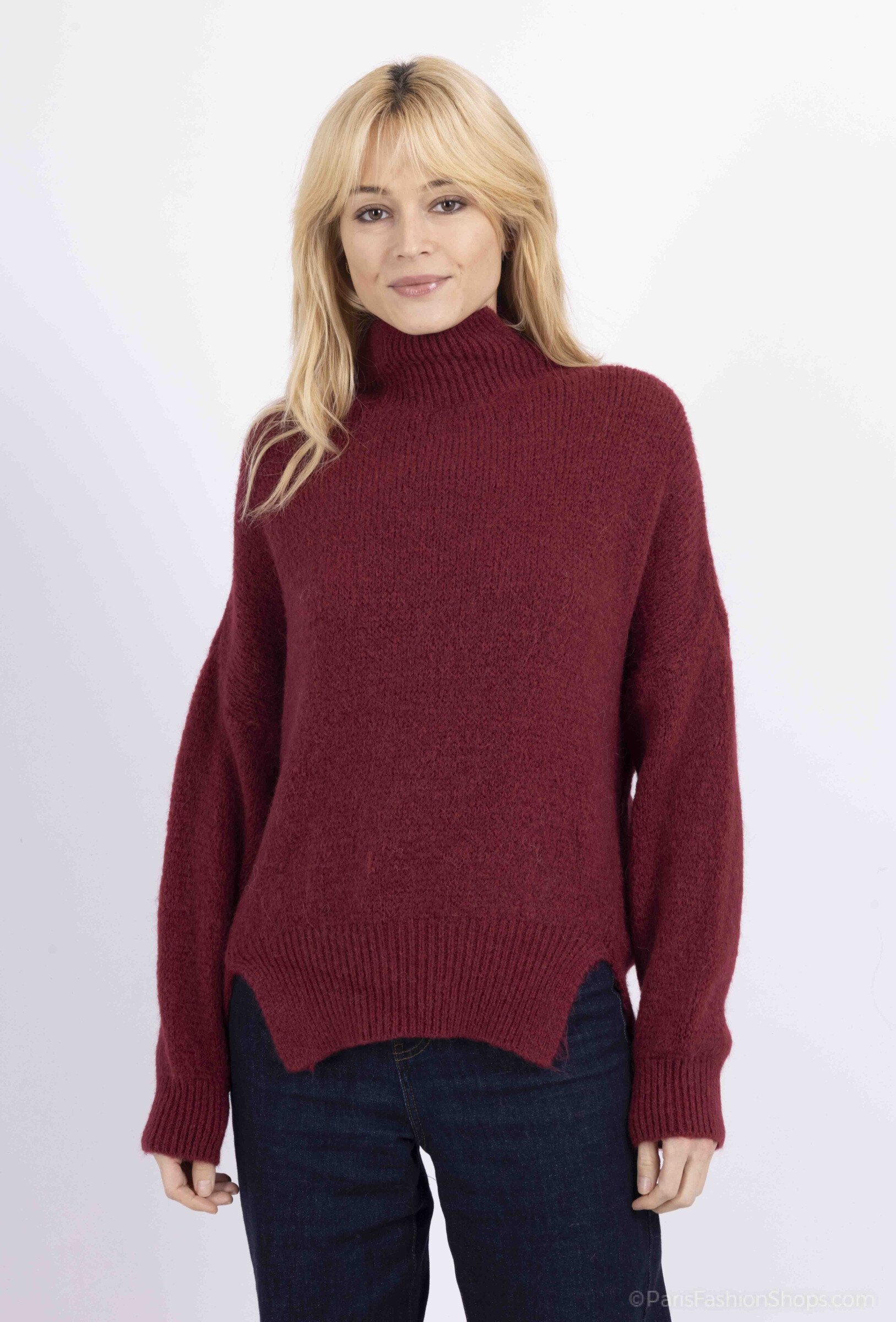 Wholesaler SEVEN SEPT - Stylish high-neck sweater