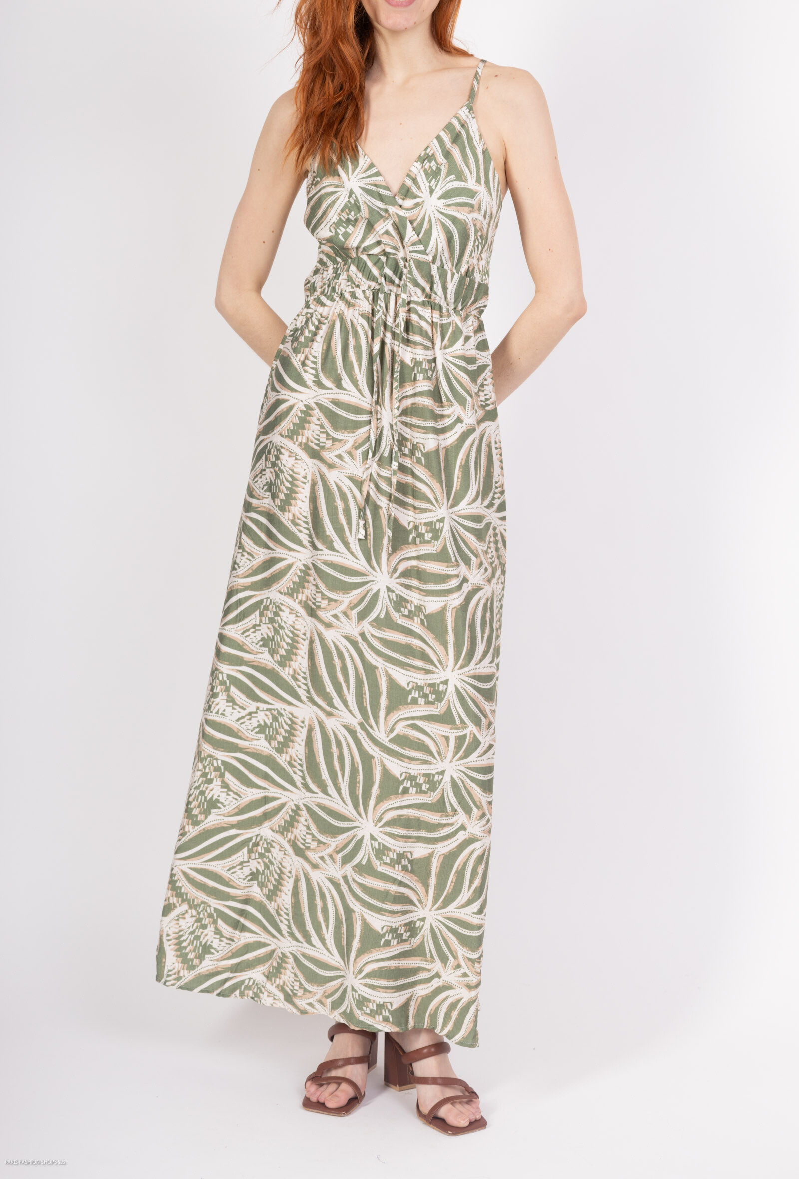 Wholesaler SEVEN SEPT - Fabric motif rates viscose tissue