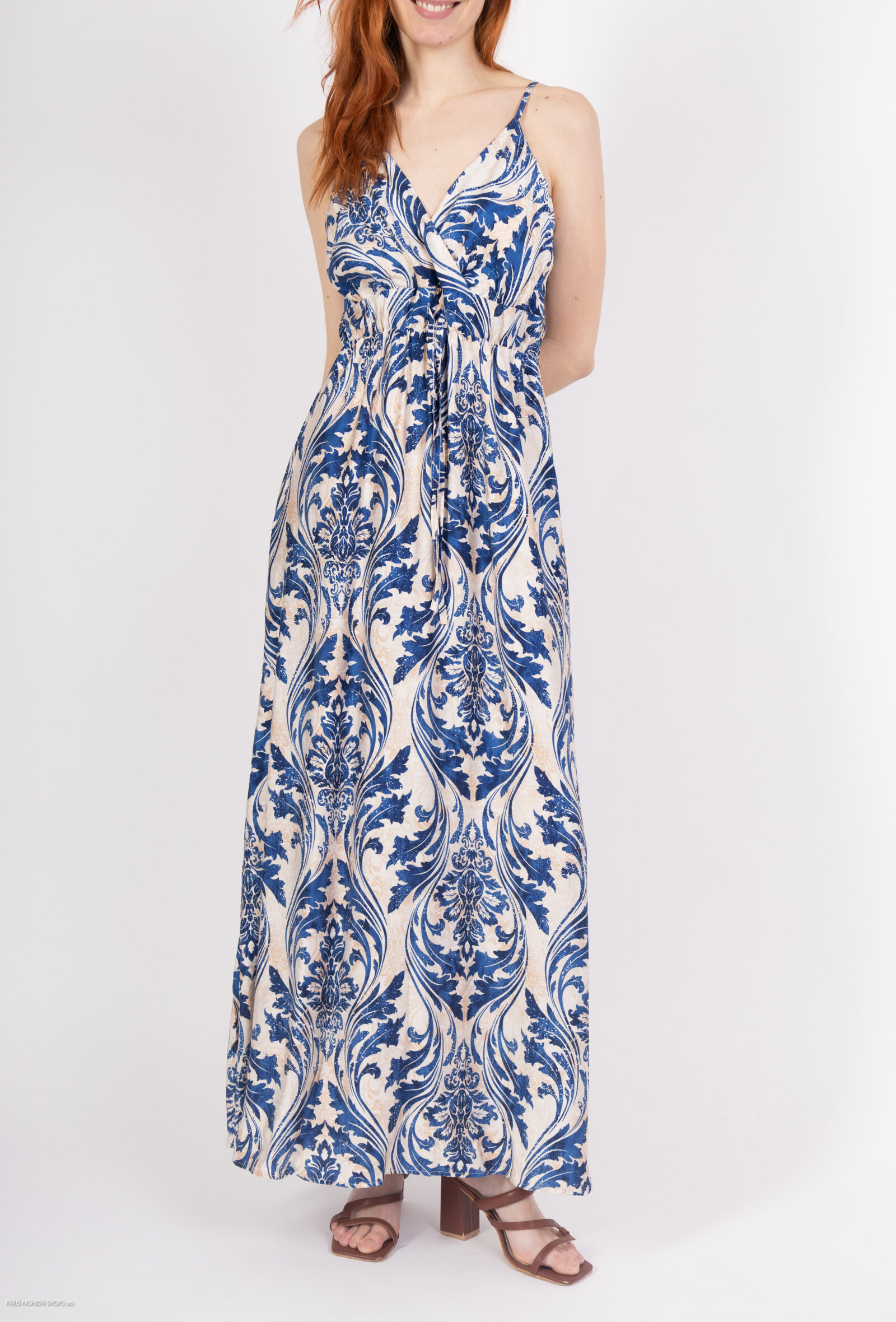 Wholesaler SEVEN SEPT - Fabric motif rates viscose tissue