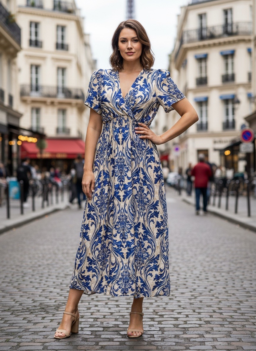 Wholesaler SEVEN SEPT - Spaghetti strap sequin dress