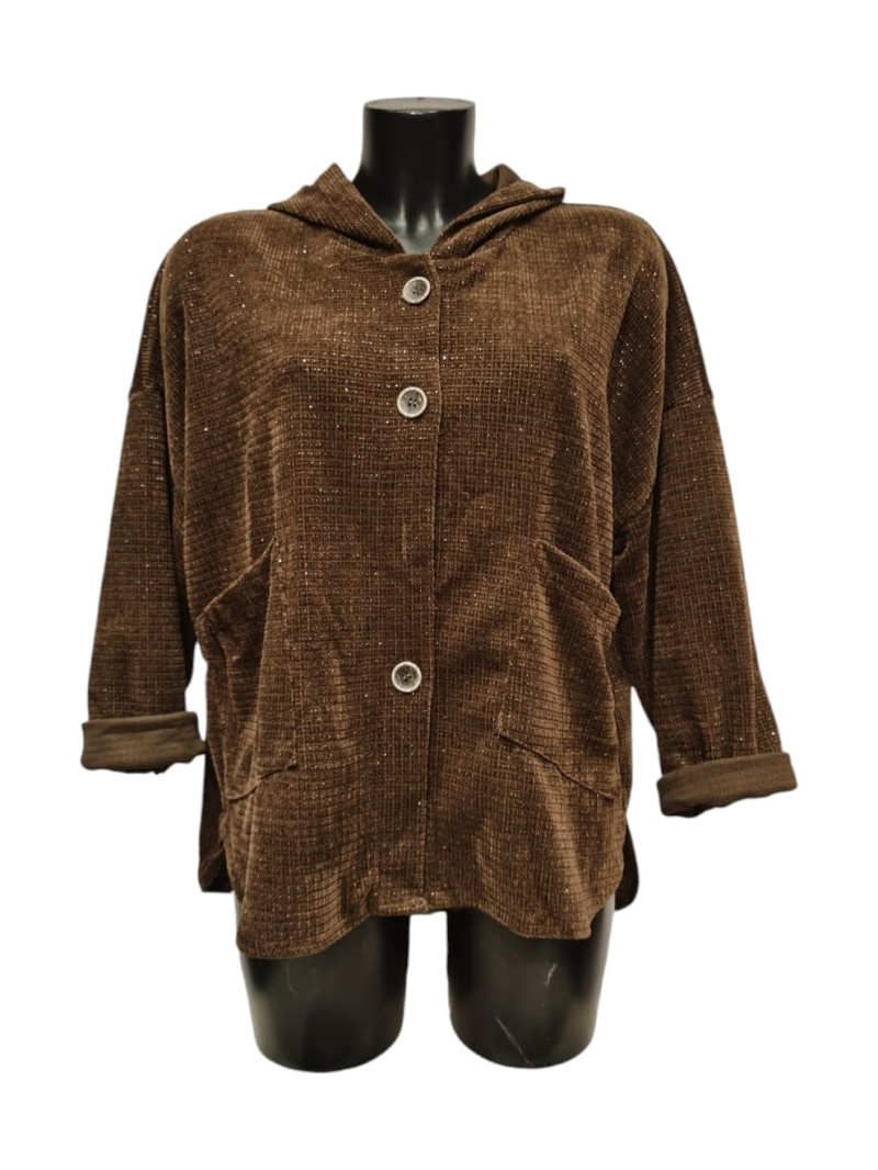 Wholesaler SEVEN SEPT - textured fabric hoodie