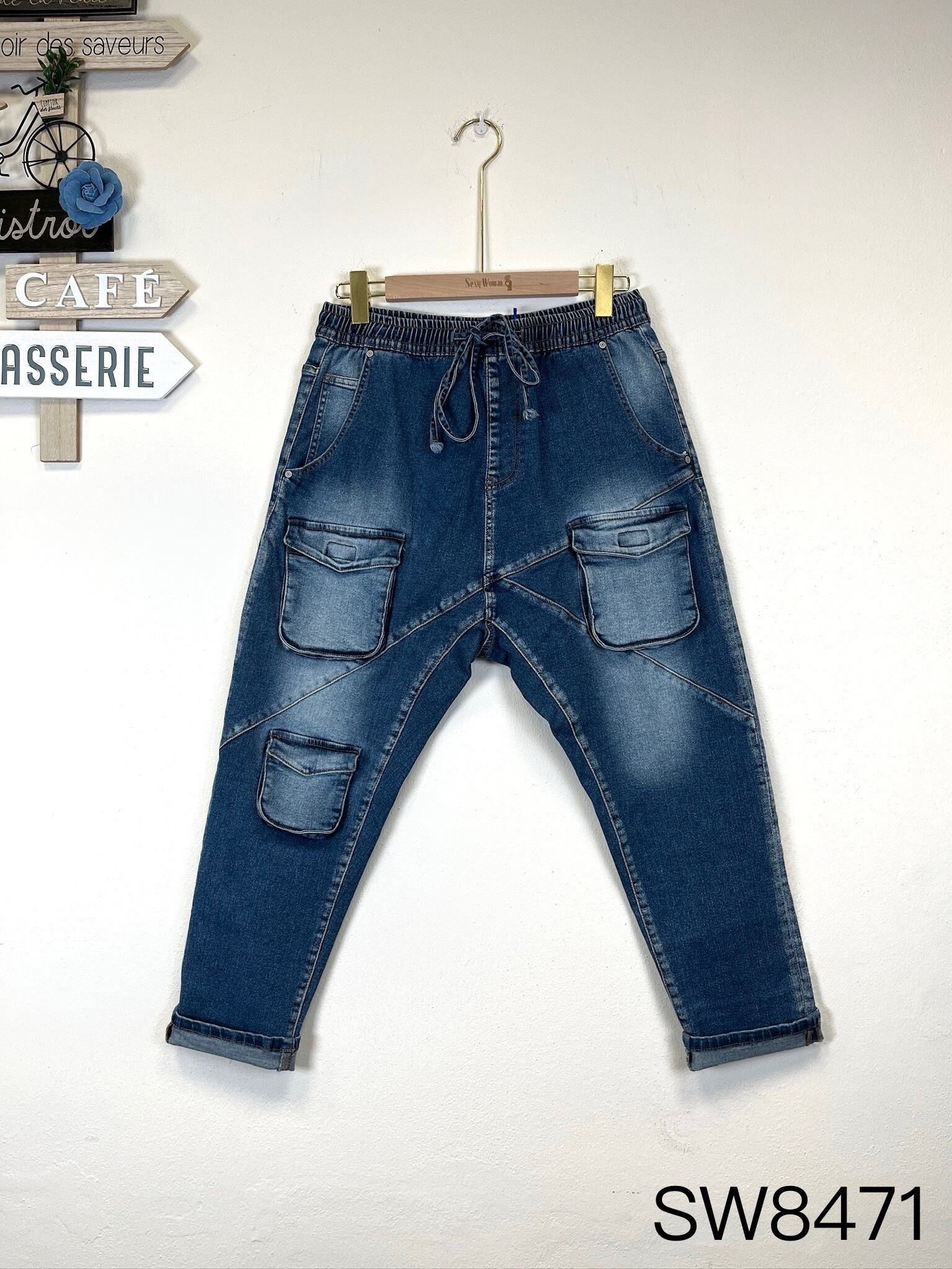 Wholesaler Sexy Woman - New winter style, boyfriend jeans with warm diamonds