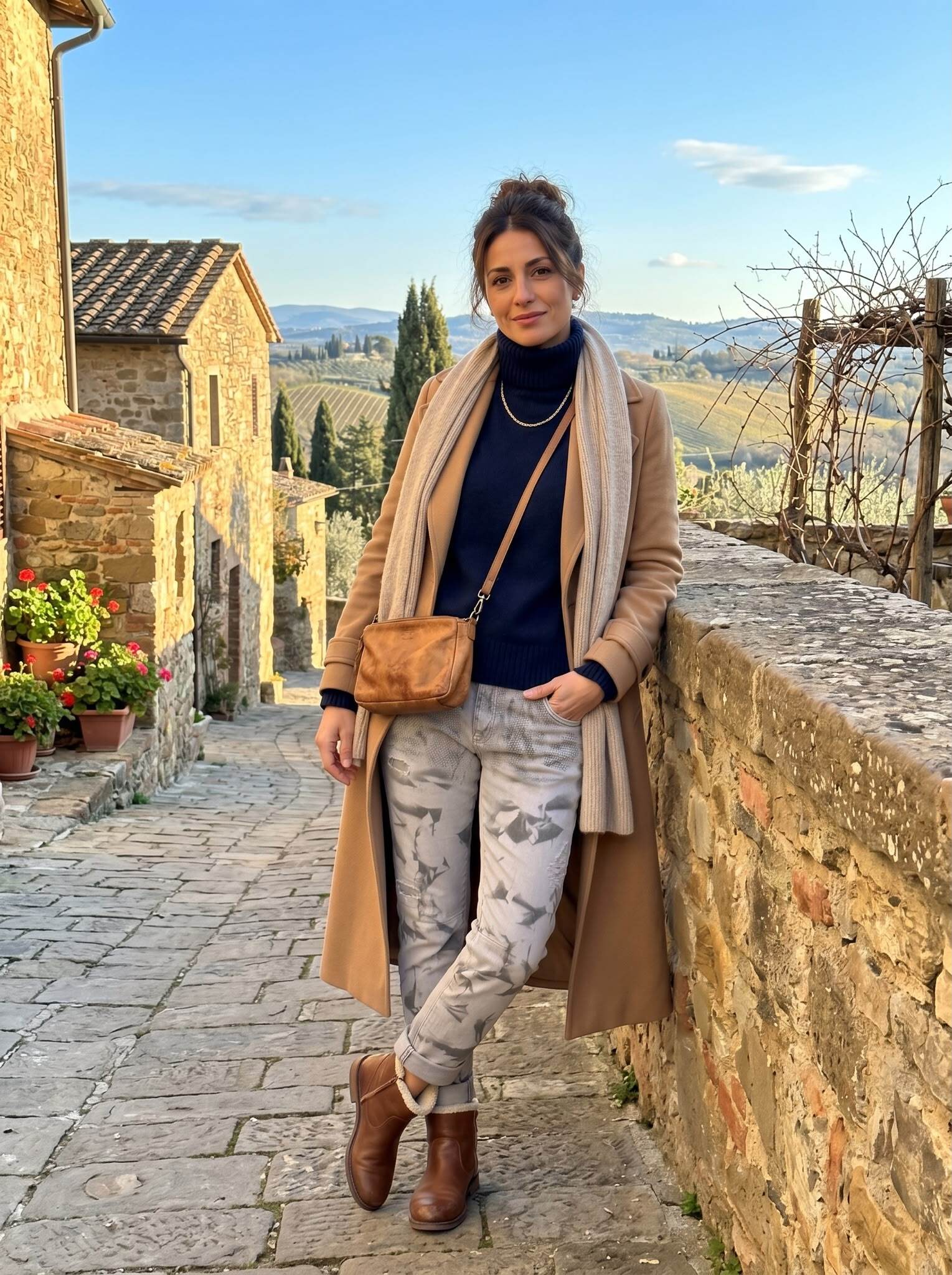 Wholesaler Sexy Woman - New winter style, gray boyfriend style jeans, pants, unique tie-dye style
